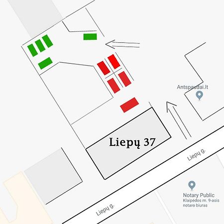 Liepu 37 Daire Klaipėda Dış mekan fotoğraf